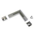 TOPMET 89150020 LED profil sarokidom 90fok eloxált